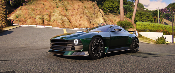 (Debadged) Aston Martin Valiant 2025 Front View