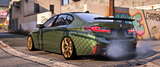2022 BMW M5CS side view in FiveM server