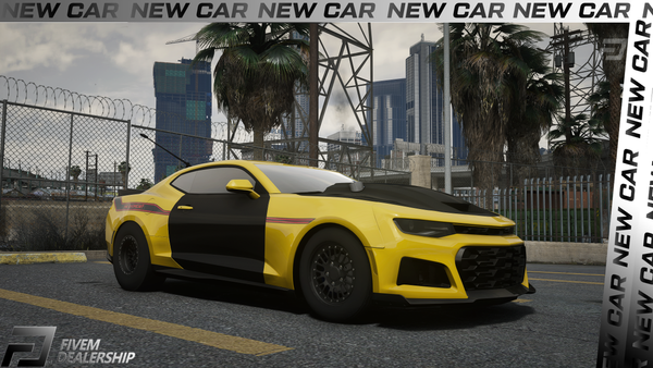 (Debadged) Chevrolet Camaro ZL1 Drag Exorcist Edition
