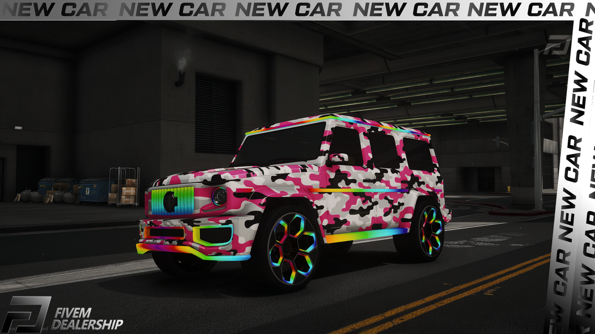 (Lore Friendly) Benefactor Dubsta Camo [Animated Lights]