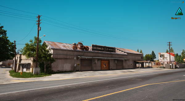 [MLO] Biker World V2 - BAR + MECHANIC + MOTO DEALER - REPLACE LOGO + CHOOSE PLACE OF THE MAPPING