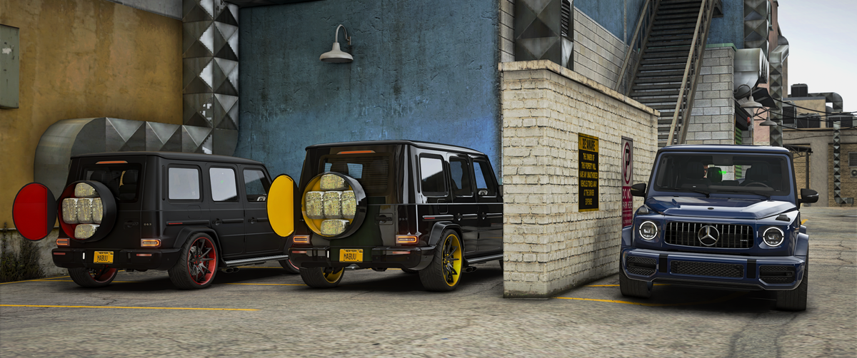 Mercedes G63 Animaited Gang 2022