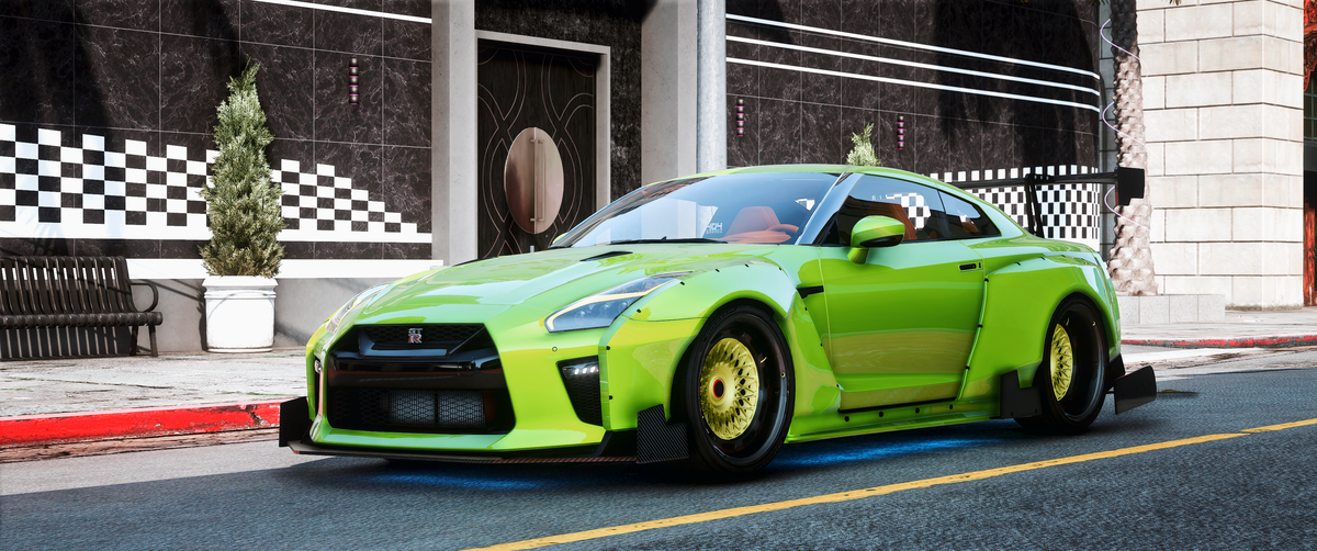 NISSAN GT-R R35 CUSTOM BUDDA