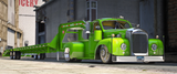 Mack Truck With Trailer Donk 1953