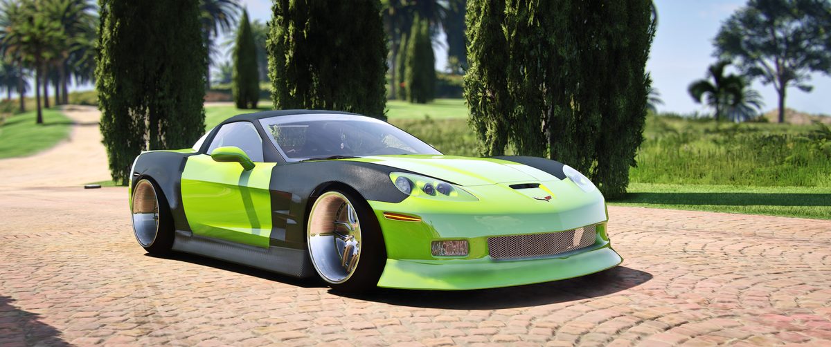 Chevrolet Corvette C6 ZR1 Custom