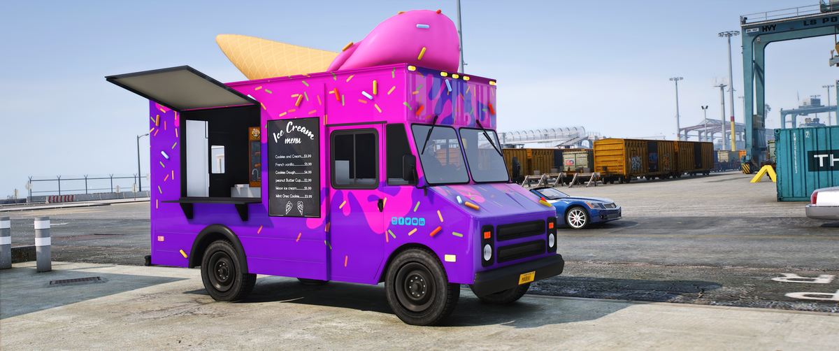 (Debadged) ICE Cream Van