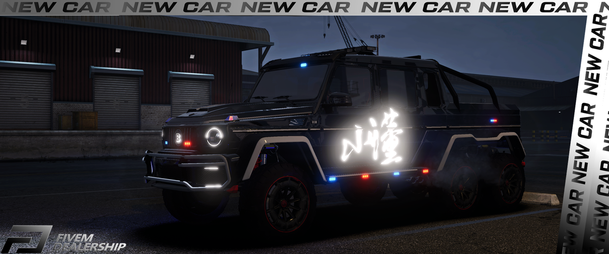 Mercedes G900 6x6 [Dinamic Lights]