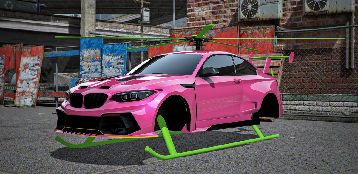 (Debadged) BMW M2 Hycade Heli