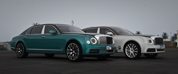 Bentley Mulsanne WO FiveM vehicle mod with luxurious design and realistic handling