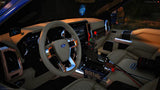 Rear angle of Ford 6.7 Power Stroke custom FiveM vehicle