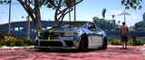 2022 Dodge Charger Jailbreak 2 front view in FiveM