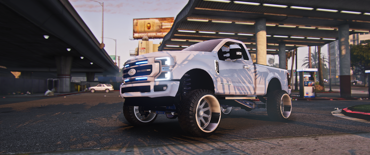 Ford F350 Single King 2021 FiveM Vehicle
