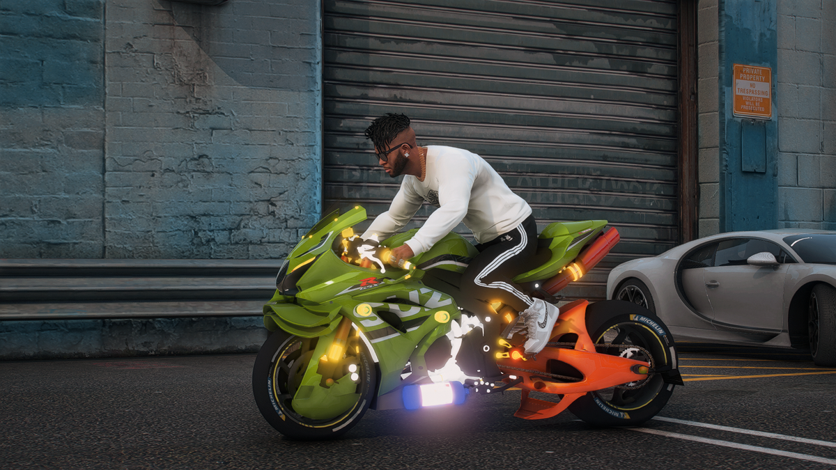 Suzuki GSXR Drag