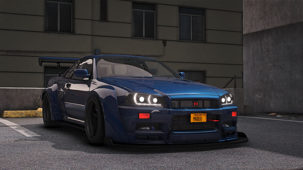Nissan Skyline WideBody R34