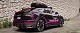 SQUID GAME Lamborghini Urus side view