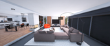 Hallway interior of Apartment Mansion PlayBoy MLO