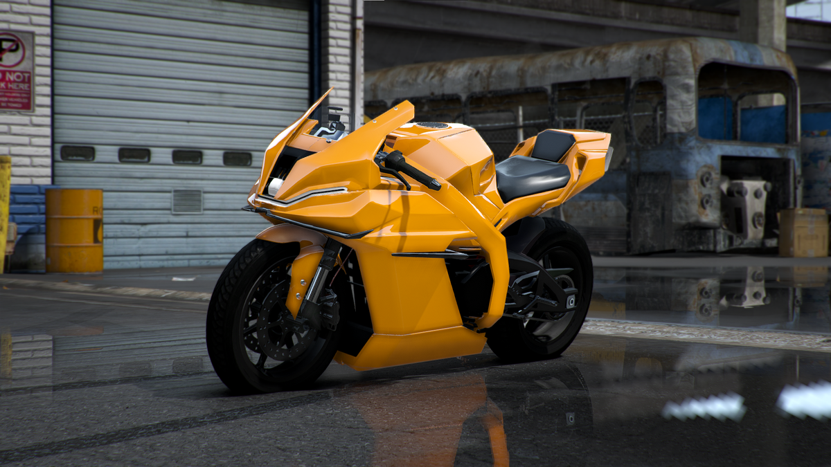 Lore Friendly Nagasaki Natsume motorcycle mod for FiveM