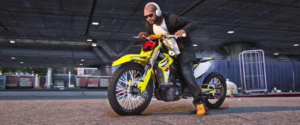 Suzuki 450RMZ motocross dirt bike mod for FiveM